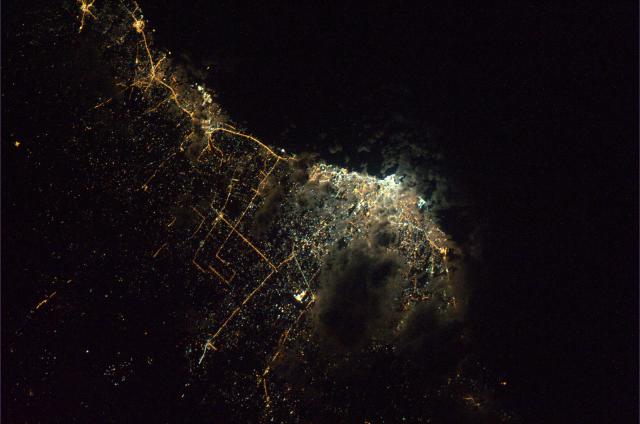 Tripoli, Libya seen from the ISS