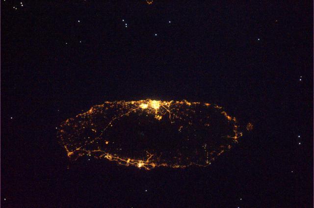 Jeju-si, Jeju-do, South Korea from the ISS
