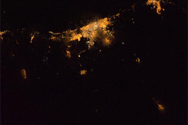 Rabat, Morocco seen from the ISS
